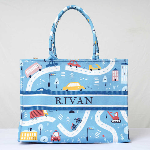 Personalized Diaper Box Bag