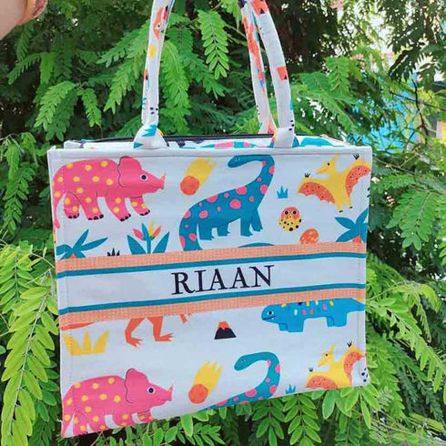 Personalized Diaper Box Bag