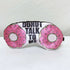 Personalized Donut Printed Kids Eye Mask