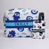 Personalized Evil Eye Printed Kids Box Pouch & Luggage Tag Combo