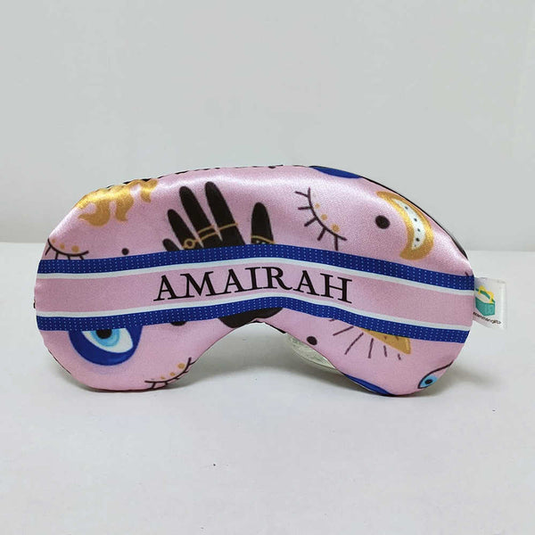 Personalized Evil Eye Printed Kids Eye Mask