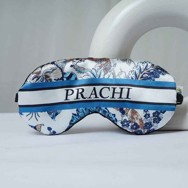 Personalized Floral Printed Eye Masks