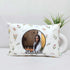 Personalized Floral Printed Photo Pillow