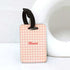 Personalized Geometric Printed Luggage Tag