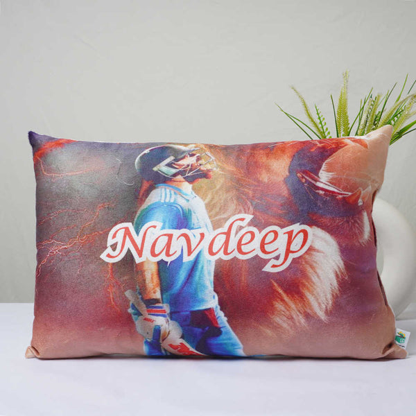 Personalized Match Printed Kids Pillow