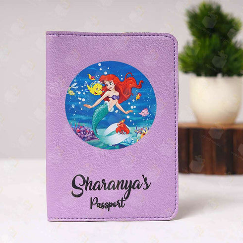 Personalized Cartoon Printed Kids Passport Cover
