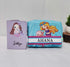 Personalized Mermaid Printed Kids Passport Cover & Box Pouch Combo