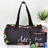Personalized Multicolor Kids Duffle Bag & Pouch Gift Combo