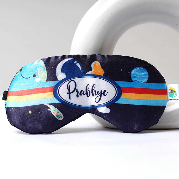 Personalized Space Printed Kids Eye Mask