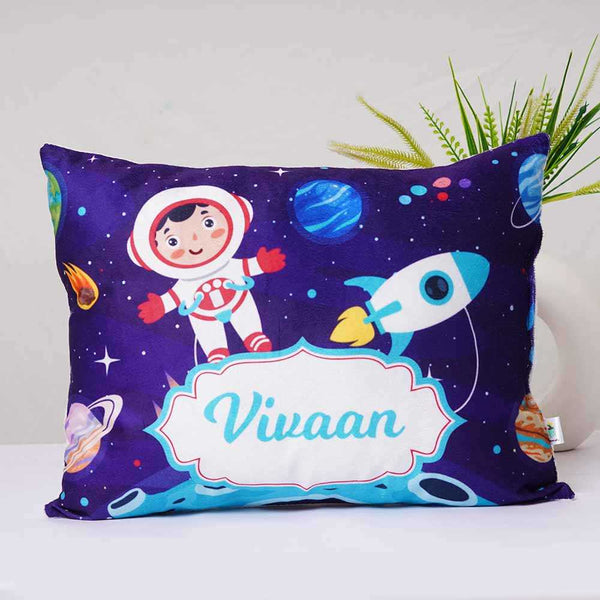 Personalized Space Printed Kids Pillow