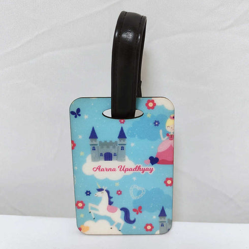 Personalized Unicorn Printed Kids Luggage Tag
