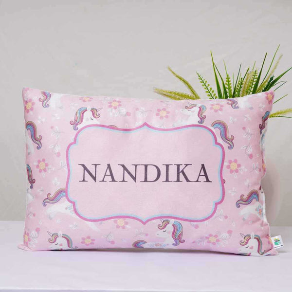 Personalized Unicorn Printed Kids Pillow