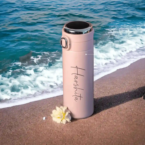 Customized Mini Temperature Bottle With Vaccum Cup