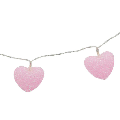 Pink Heart Fairy Light - Uncommongifts.in