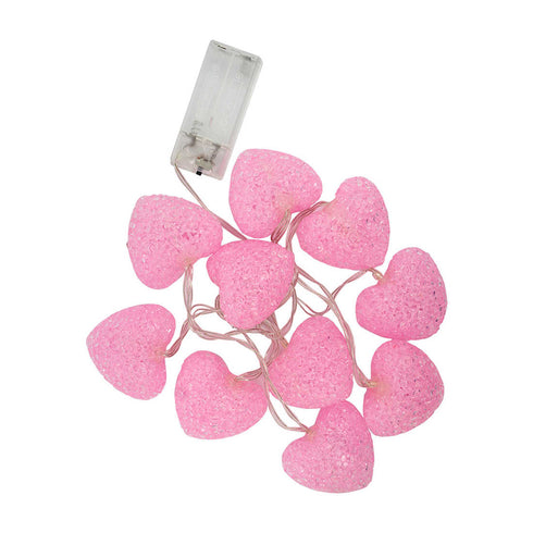Pink Heart Fairy Light - Uncommongifts.in