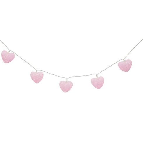 Pink Heart Fairy Light - Uncommongifts.in