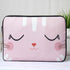 Pink Cat Printed Laptop Sleeve/Cover 16 inch