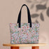Pink Floral Print Women's Office Bag - Uncommongifts.in