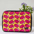 Pink Hearts Printed Laptop Sleeve/Cover 11 inch