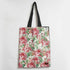Pink Roses Printed Tote Bag