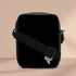 Plain Black Print Personalised Men Sling Bag - Uncommongifts.in