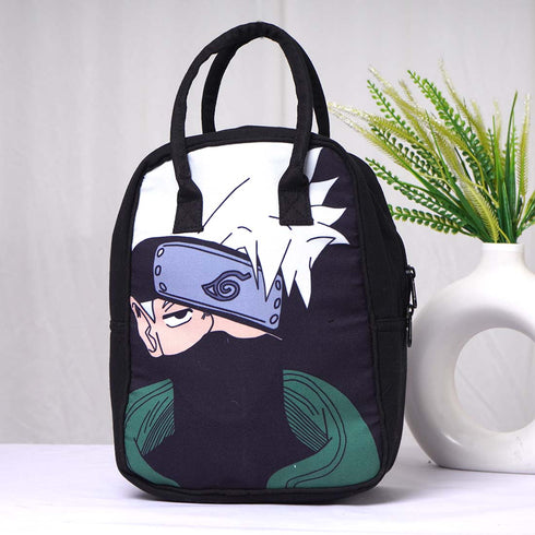 Printed Canvas Lunch Bag - Uncommongifts.in