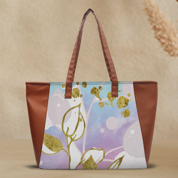 Printed Shopper Shoulder Bag - Uncommongifts.in
