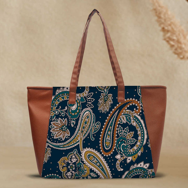 Printed Shopper Shoulder Bag - Uncommongifts.in