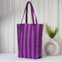 Purple Strap Printed Oversized Shopper Tote Bag - Uncommongifts.in