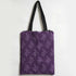 Purple Leaf's Printed Tote Bag