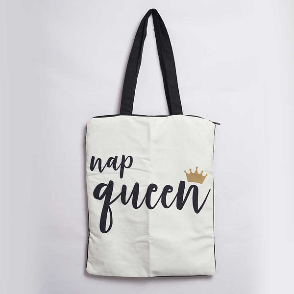 Queen Printed Tote Bag