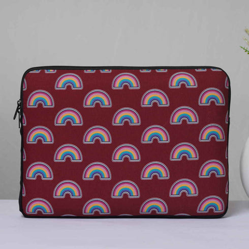 Rainbow Printed Laptop Sleeve/Cover 14 inch