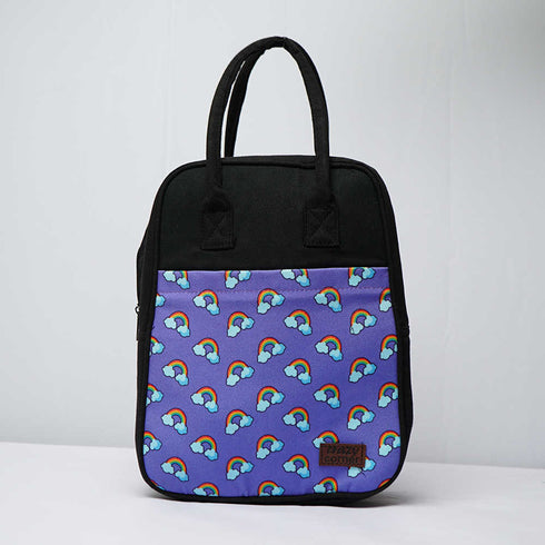 Rainbow Printed Canvas Lunch Bags
