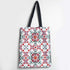 Red Design Printed Tote Bag