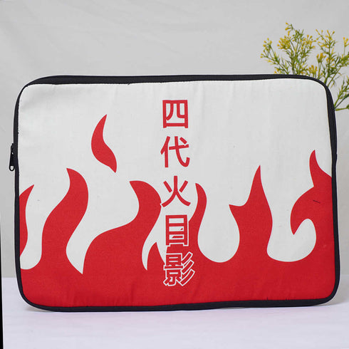 Red & White Printed Laptop Sleeve/Cover 15.6 inch