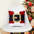 Santa Belt Christmas Printed Cushion - Uncommongifts.in