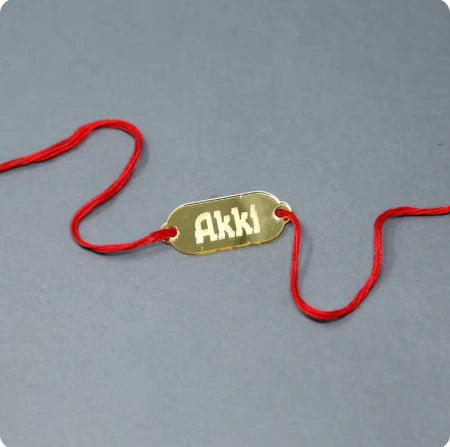 Customise Rakhi With Name