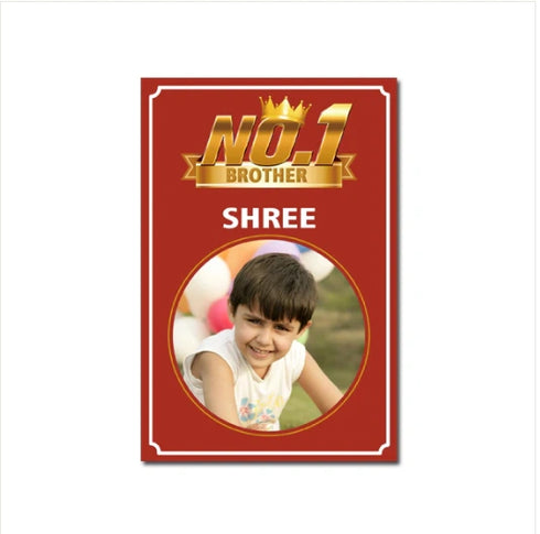 Personalized No.1 Brother Magnet