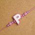 Personalized 3D Alphabet Acrylic Rakhi