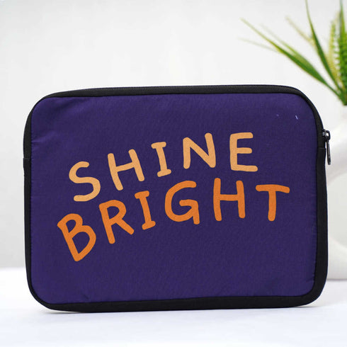 Shine Bright Printed Laptop Sleeve/Cover 11 inch