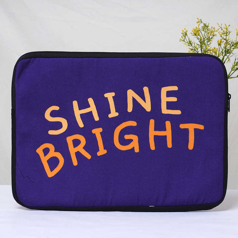 Shine Bright Printed Laptop Sleeve/Cover 15.6 inch