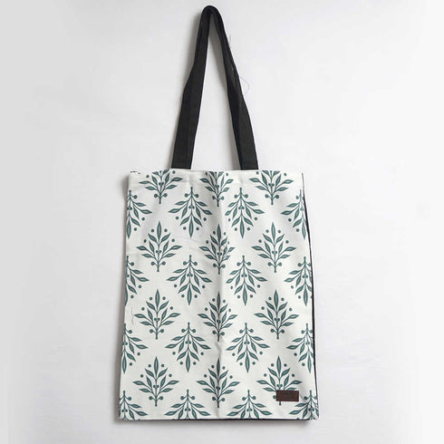 Simple Design Printed Tote Bag