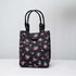 Small Rose Printed Lunch Bag With Handle