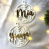 Personalized Snowflake Acrylic Ornament For Christmas