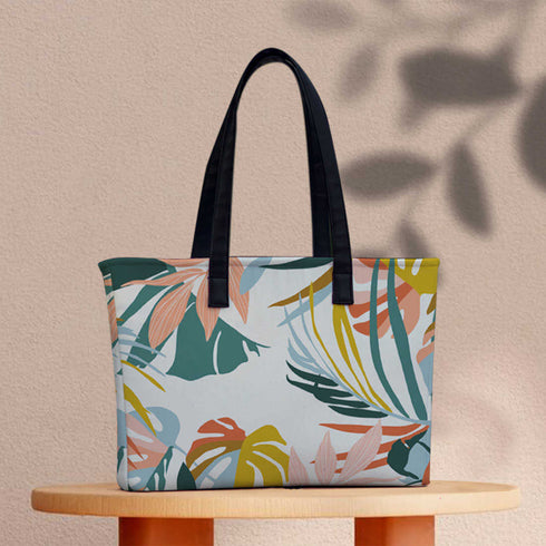 Spring Print Women's Office Bag - Uncommongifts.in