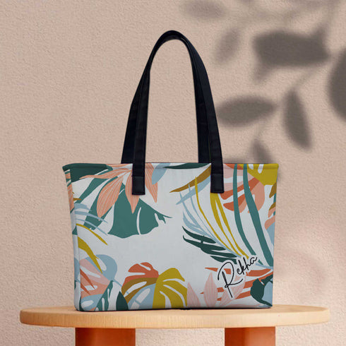 Spring Print Women's Office Bag - Uncommongifts.in