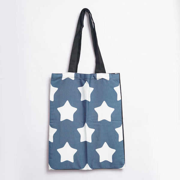 Star Printed Tote Bag