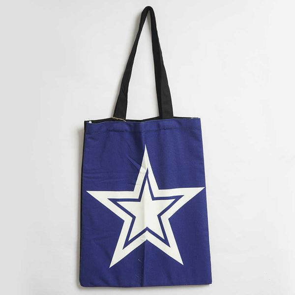 Star Printed Tote Bag