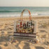 Stylish Women's Canvas Beach Box Tote Bag