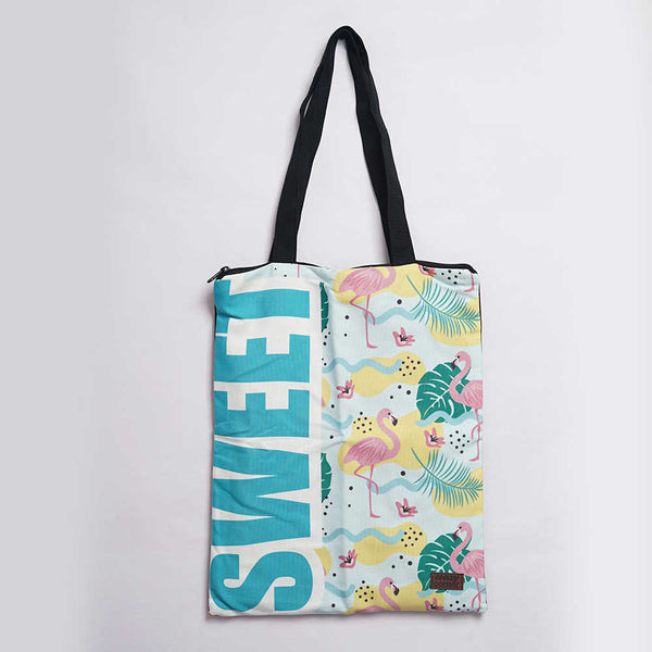 Sweet Sumer Vibes Printed Tote Bag